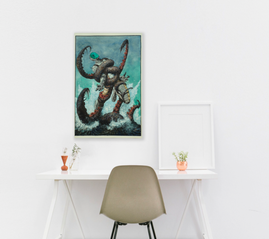 Crashdown #1 (Johnny Desjardins) Original Art