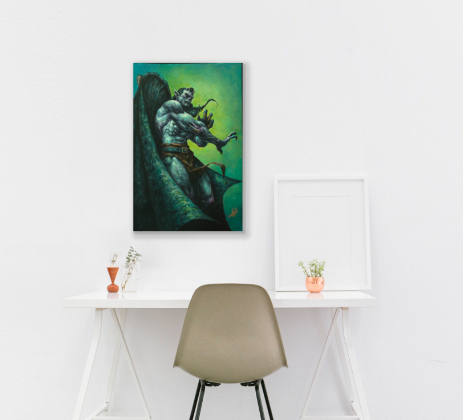 Gargoyles #1- Johnny Desjardins Original Art