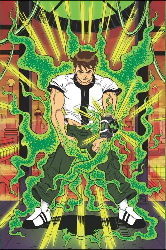 Ben 10 #1 Absolute Batman Homage Mathew Jenkins 2nd Print Virgin Variant LTD 500