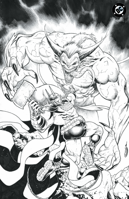PREORDER: Absolute Batman #25 Sajad Shah VIRGIN B&W LTD 1K