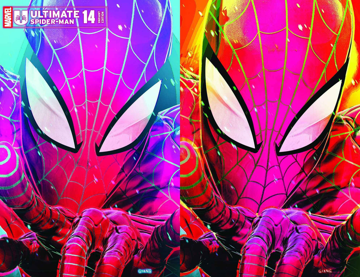 Ultimate Spider-Man #14 John Giang SET OF 2 (Trade & Virgin) Variants