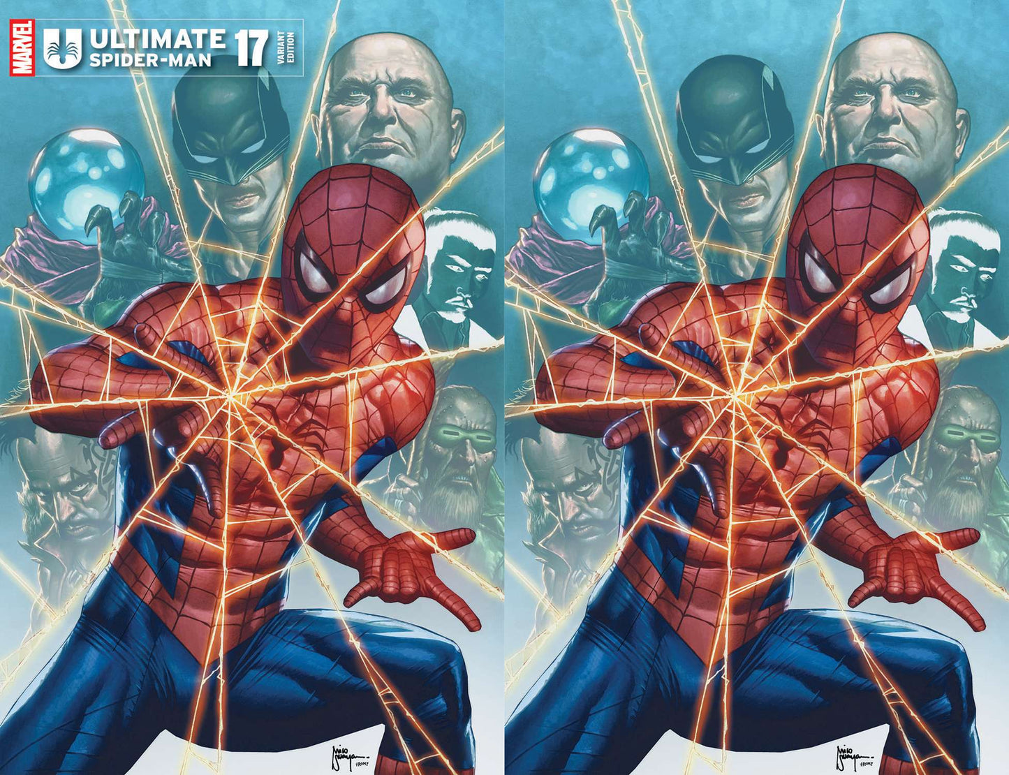 PREORDER: Ultimate Spider-Man #17 Mico Suayan SET OF 2 (Trade & Virgin) Variants
