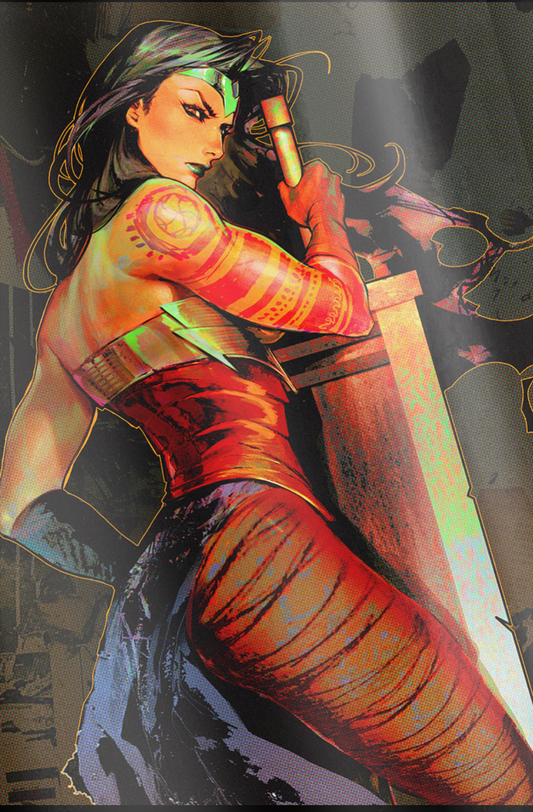 Absolute Wonder Woman #17 Sozomaika C2E2 2026 Exclusive Foil Virgin Variant