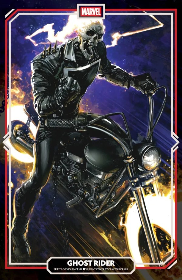 Spirits of Violence #4 Clayton Crain Variant