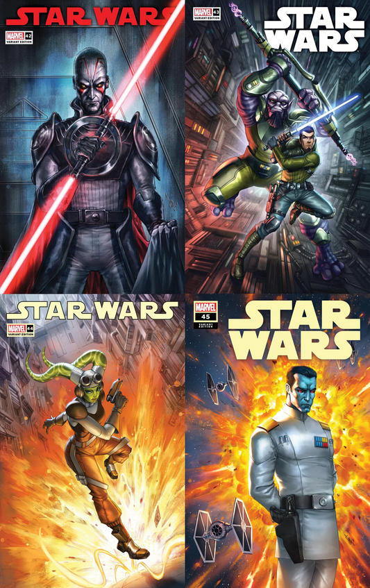 COMPLETE SET: Star Wars #42-45 (Alan Quah) Sith/Rebels 10th Anniversary 4 Book Set (Trade)