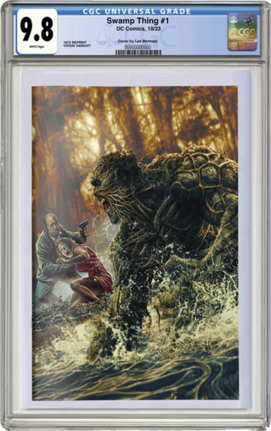 CGC 9.8 Swamp Thing #1 (Lee Bermejo Virgin) Print Count LTD 1000