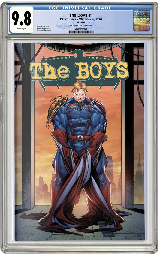 PREORDER: CGC 9.8 Boys #1 Absolute Batman Homage Raymond Gay Trade Dress Variant