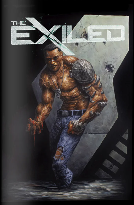 The Exiled #1 Trade Dress (Johnny Desjardins) Wesley Snipes Comic
