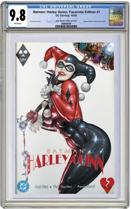CGC 9.8 Batman/Harley Quinn #1 Kyuyong Eom Trade Dress Variant