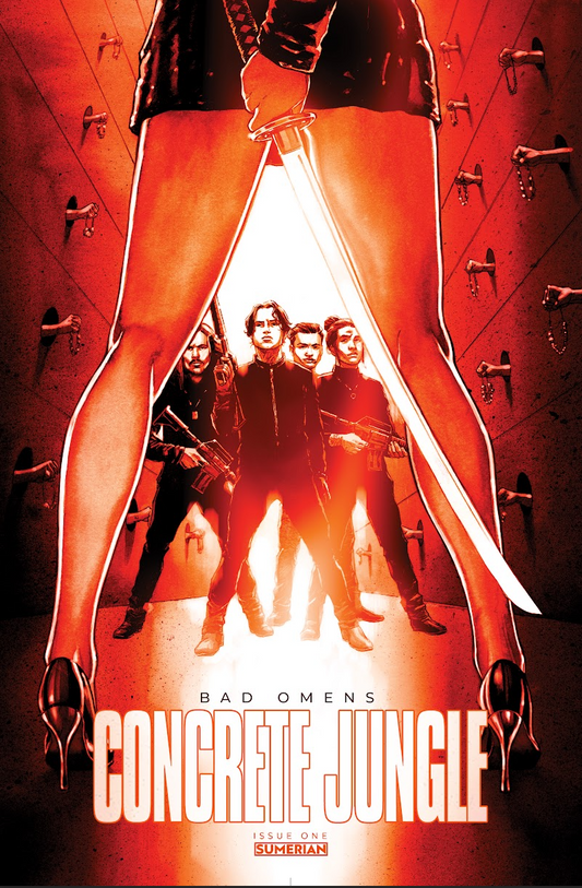 Concrete Jungle #1 (Guillaume Martinez) Cover Art LTD 200