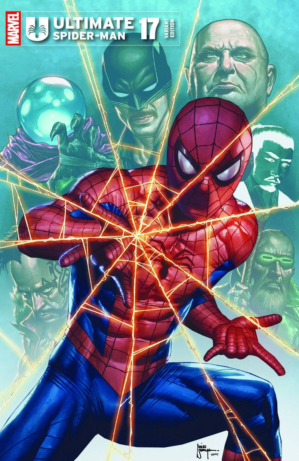 Ultimate Spider-Man #17 Mico Suayan Trade Dress Variant
