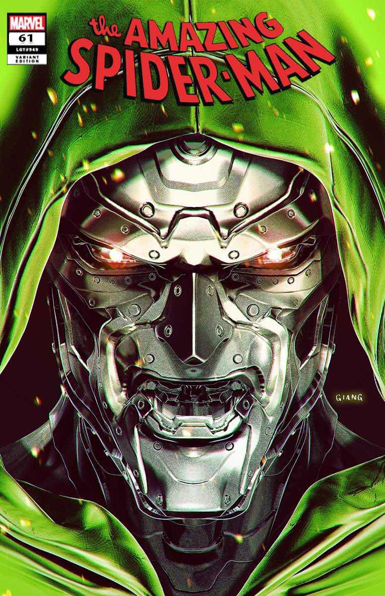 Amazing Spider-Man #61 John Giang Trade Dress Variant