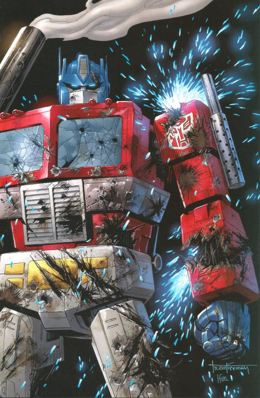 Transformers #10 Tyler Kirkham Megacon 2026 Exclusive Battle Damaged Virgin Variant