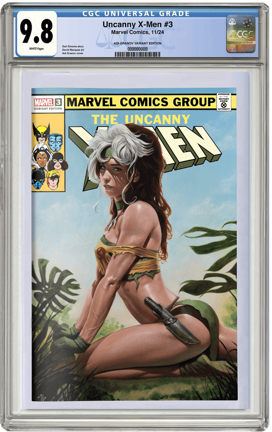 CGC 9.8 Uncanny X-Men #3 Adi Granov Trade Dress Variant