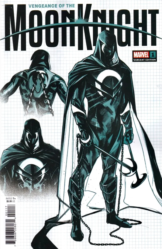 Vengeance of the Moon Knight #1 (1:10) Design Incentive