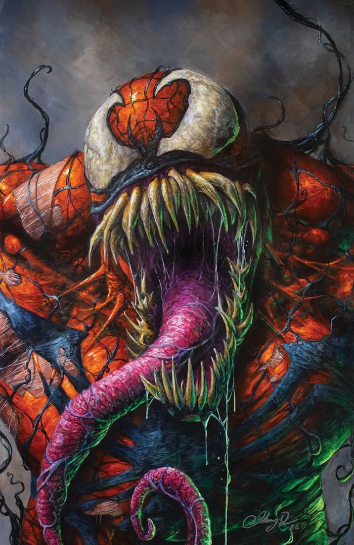 Web of Venom #1 Johnny Desjardins Exclusive Virgin Variant
