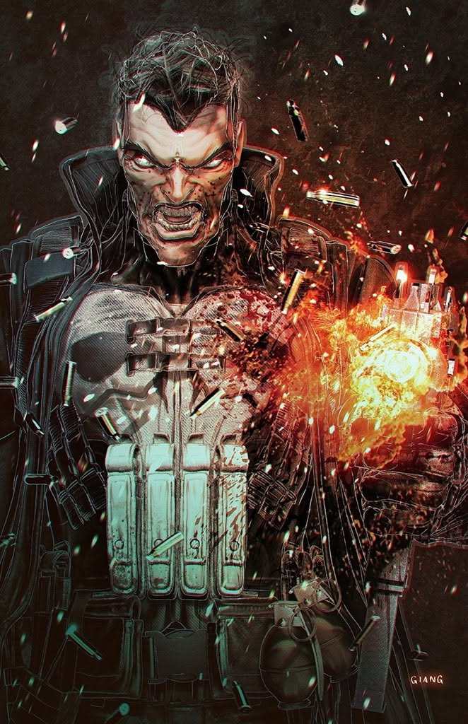 Punisher: Red Band #1 John Giang Virgin Variant – ComicTom101