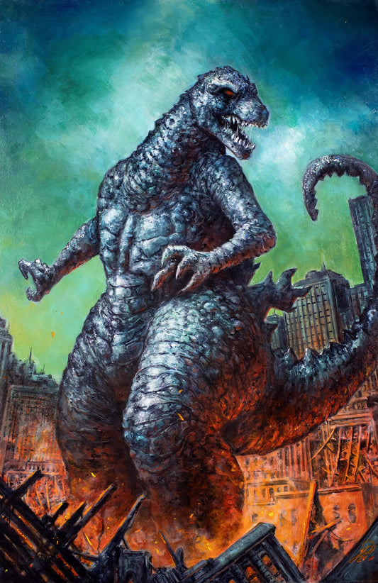 Godzilla: 70th Anniversary #1 Johnny Desjardins Virgin Variant