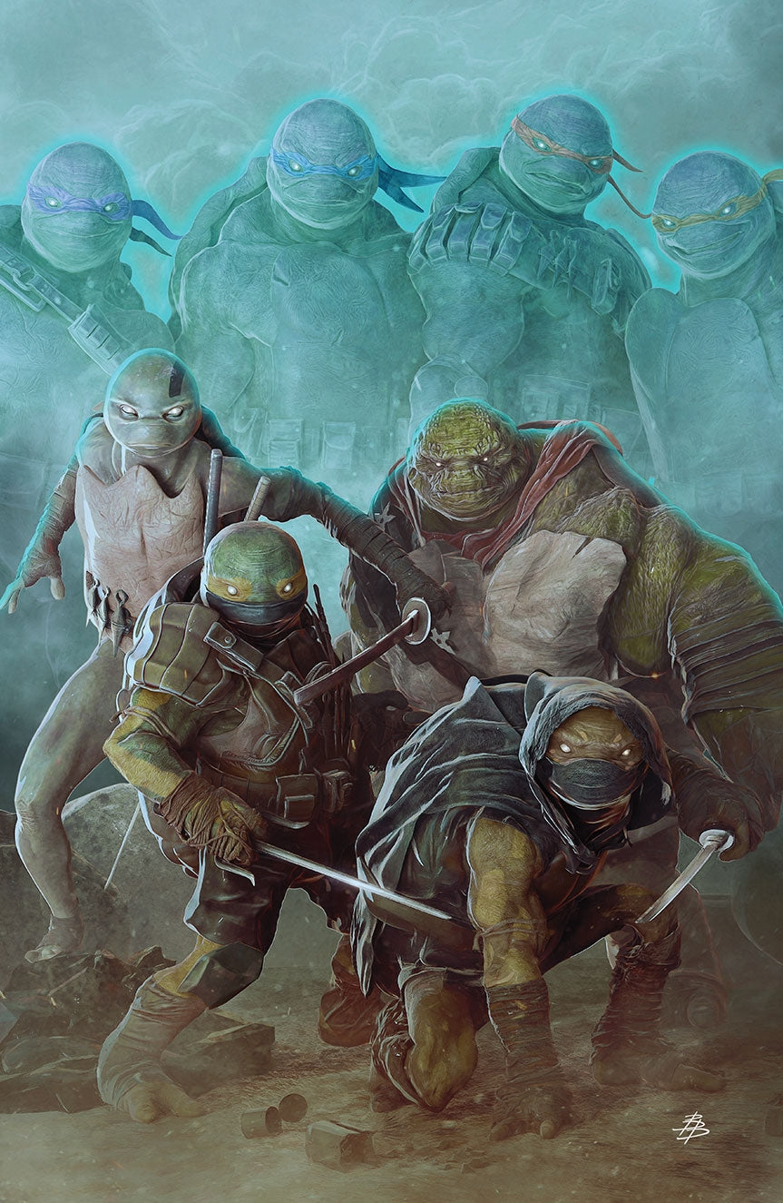 TMNT: The Last Ronin II Re-Evolution #5 Bjorn Barends Virgin Variant