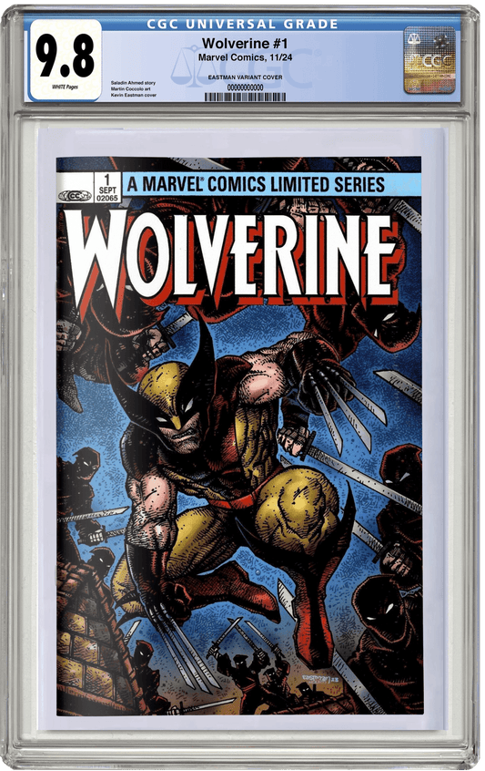 MADE TO ORDER: CGC 9.8 Wolverine #1 (1982 Facsimile) Kevin Eastman Trade Dress Variant