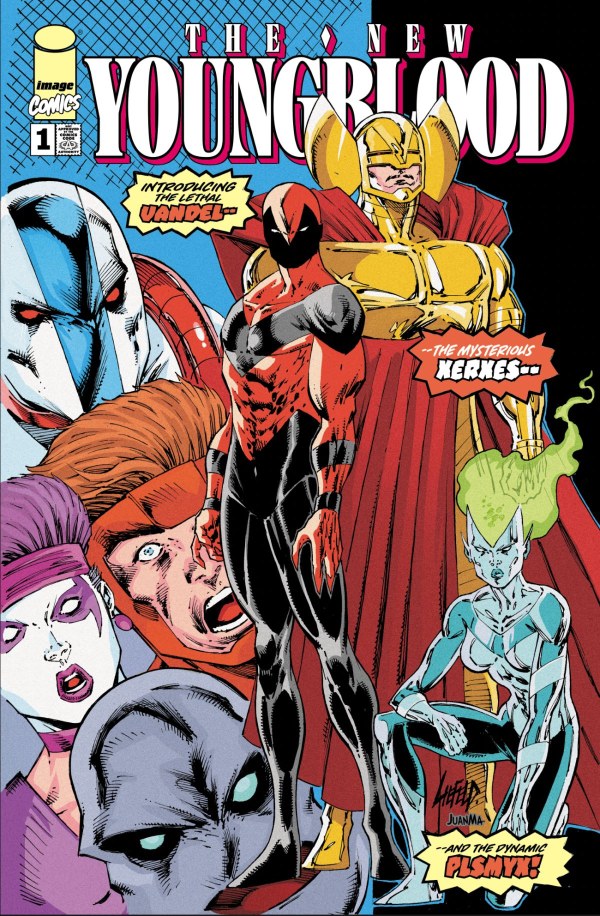 Youngblood #1 (2025) 2nd Print Rob Liefeld Trade Dress Variant
