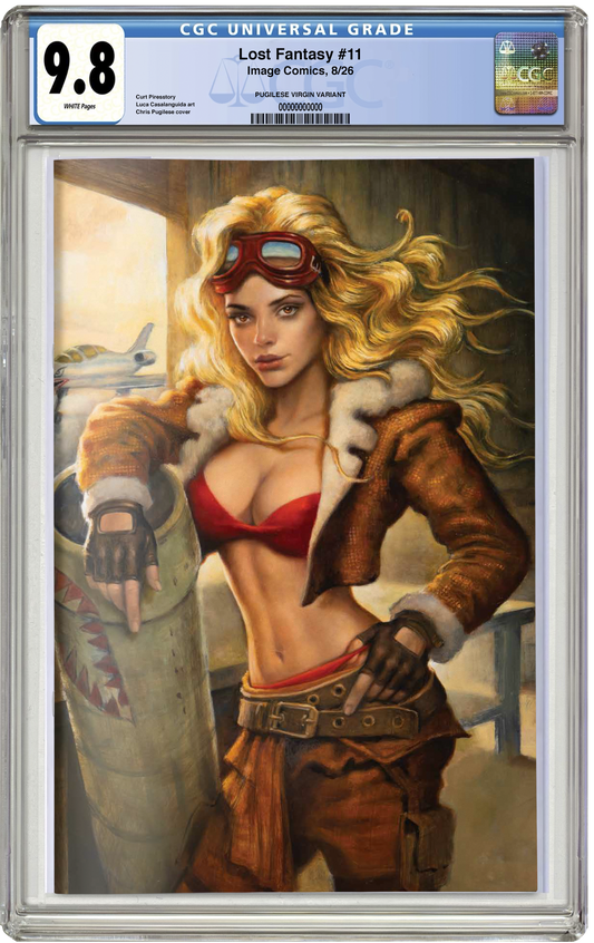 PREORDER: CGC 9.8 Lost Fantasy #11 Bombshell Downtown DaVinci Virgin Variant