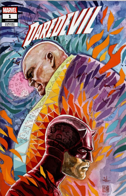 Daredevil #1 (2023) David Mack Trade Dress Variant