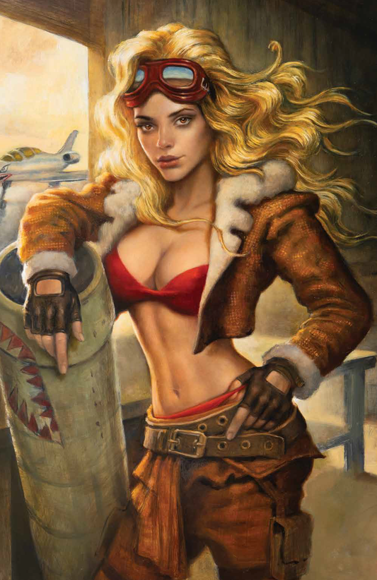 Lost Fantasy #11 Bombshell Downtown DaVinci Virgin Variant LTD 300