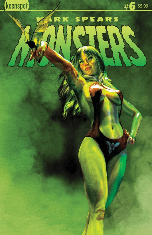 Mark Spears: Monsters #6 Mark Spears Vampirella variant