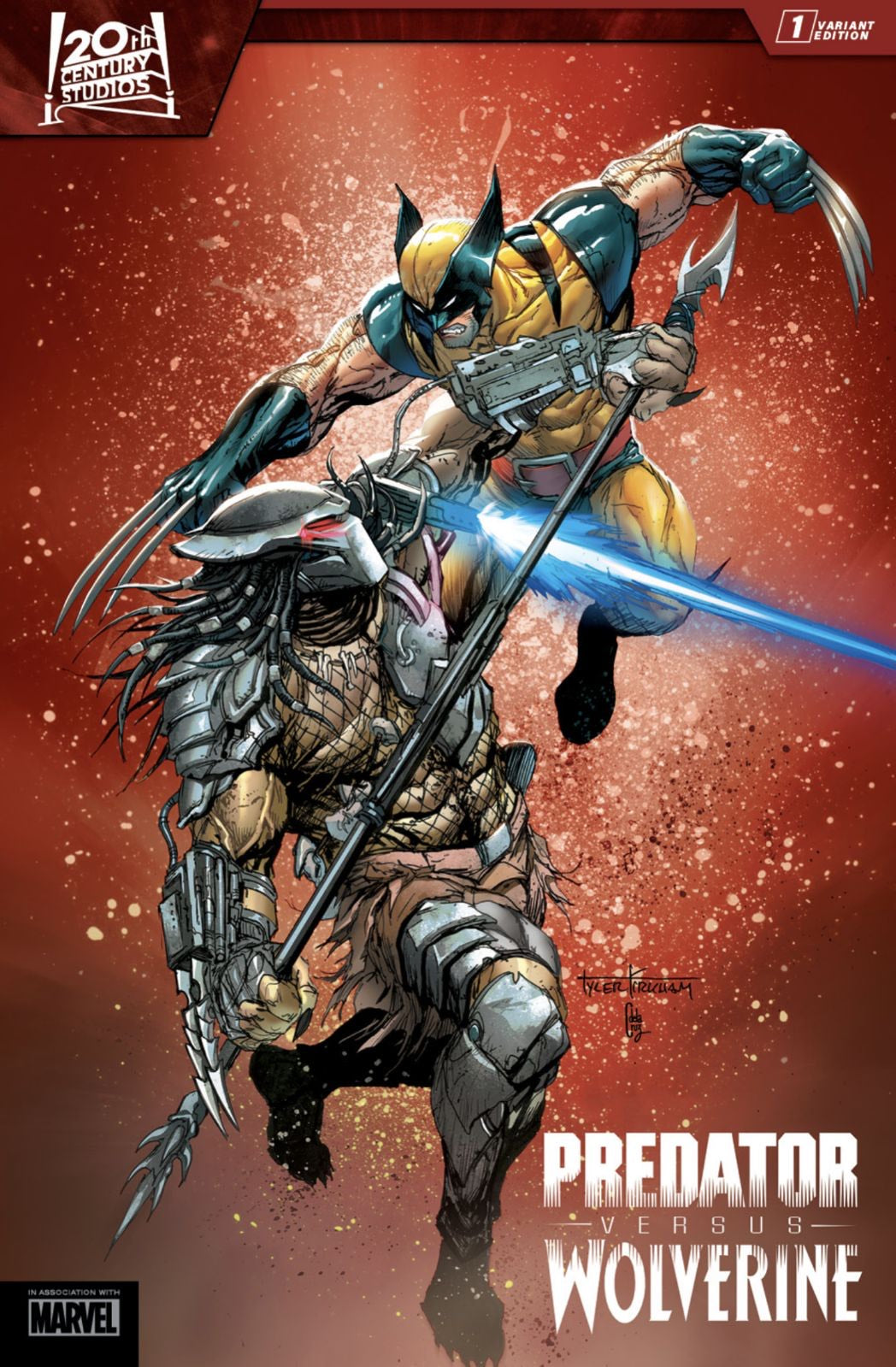 Predator vs. Wolverine #1 Tyler Kirkham Trade Dress Variant
