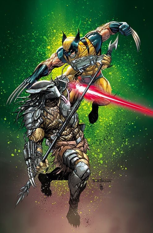 Predator vs. Wolverine #1 Tyler Kirkham Virgin Variant