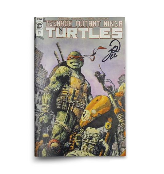 TMNT 132 Trade- Johnny Desjardins Signed - 500 Printed