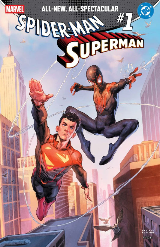 Marvel/DC: Spider-Man/Superman #1 1:50 Jerome Opeña variant