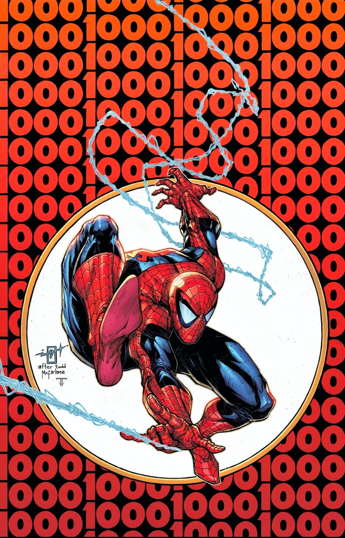PREORDER: Amazing Spider-Man #1000 Jonathan Uribe Virgin LTD 1K