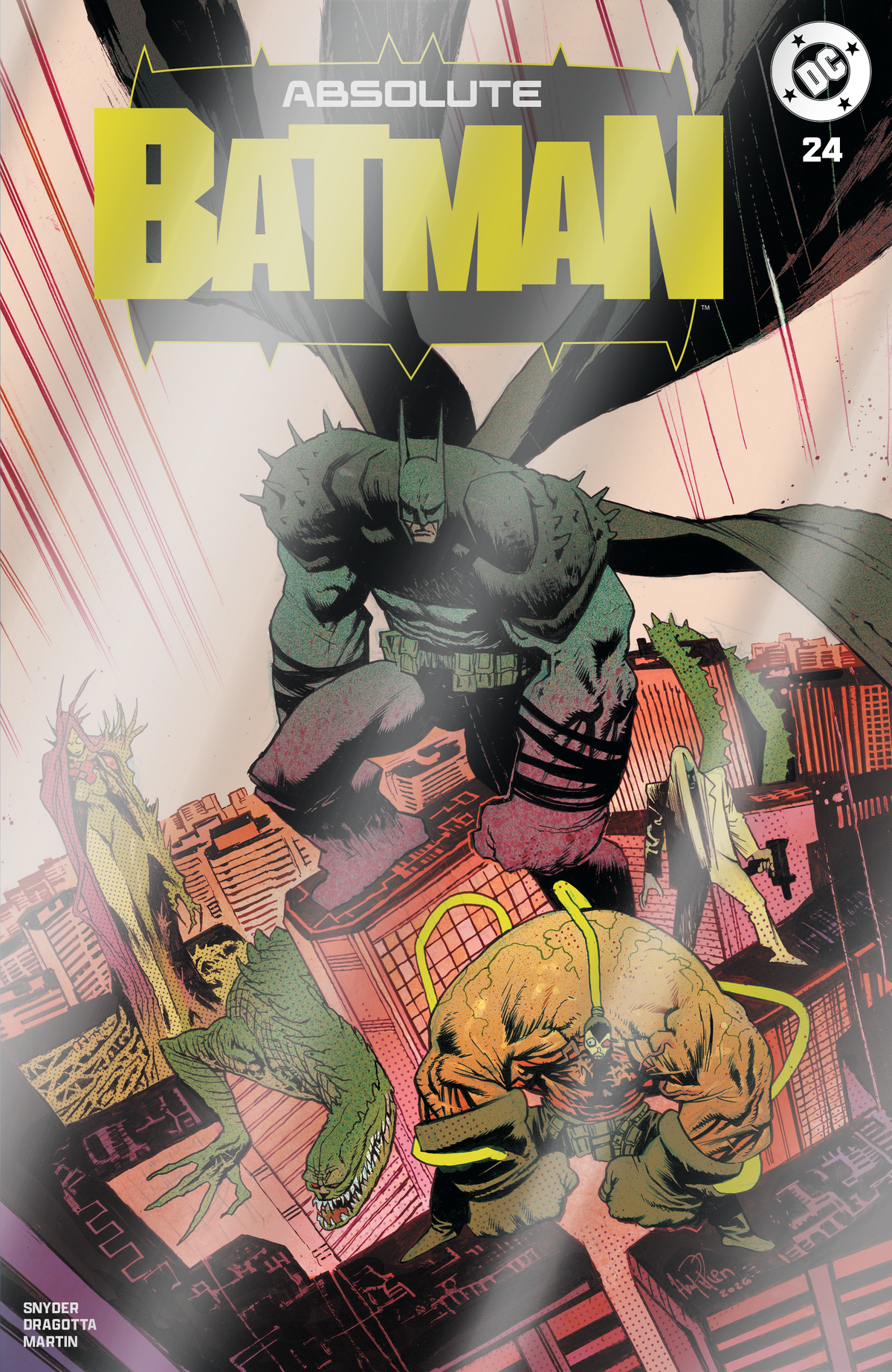 Absolute Batman #24 Trade Foil James Harren NYCC EXCLUSIVE VARIANT LTD 999