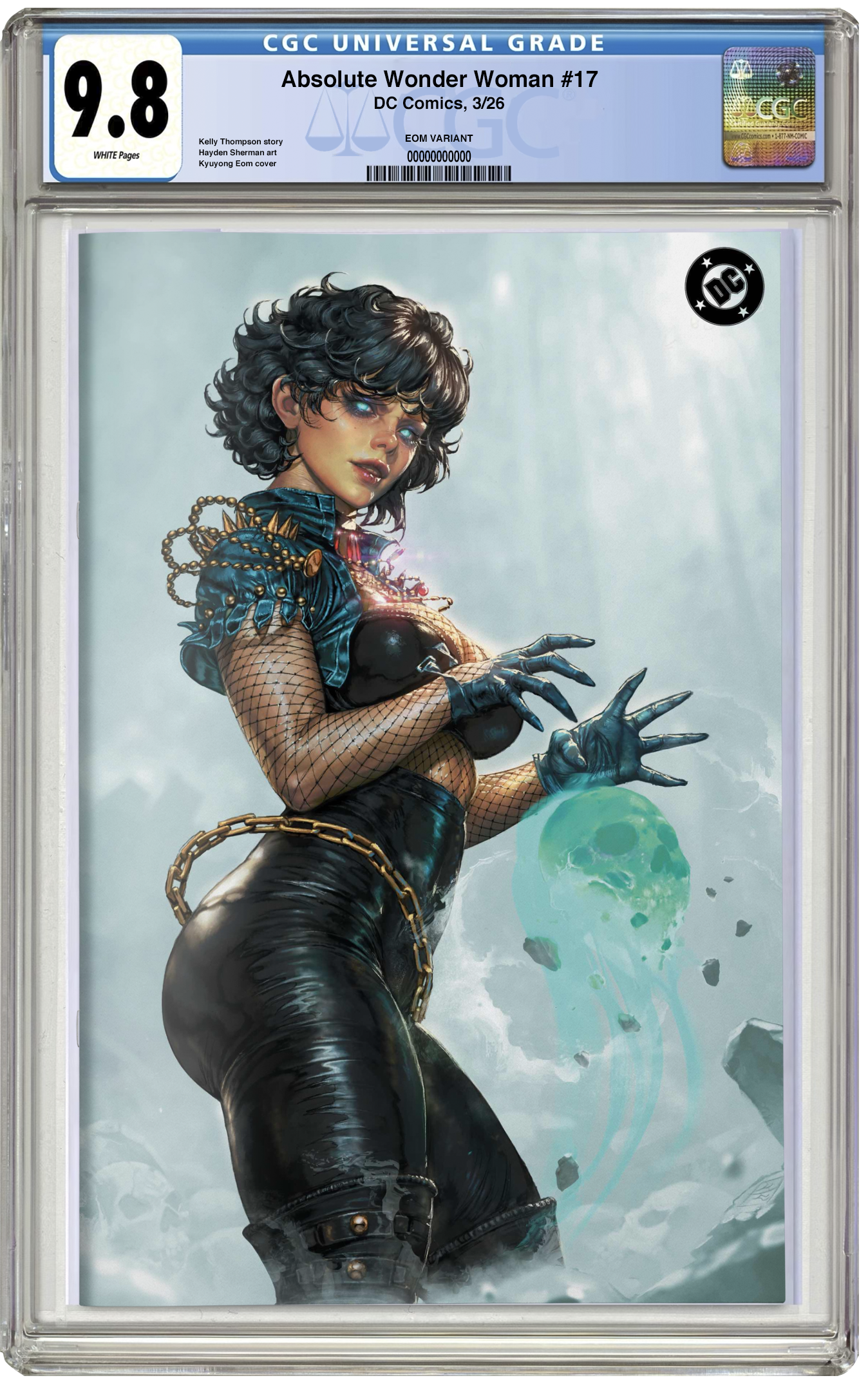 CGC 9.8 Absolute Wonder Woman #17 Kyuyong Eom Megacon 2026 Exclusive Virgin Variant