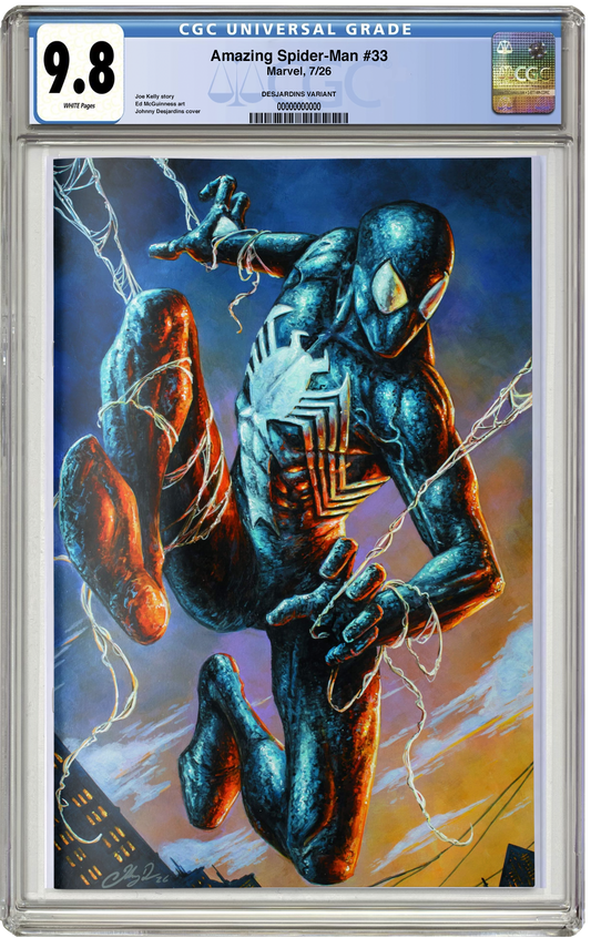 PREORDER: CGC 9.8 Amazing Spider-Man #33 Johnny Desjardins Virgin Color Variant