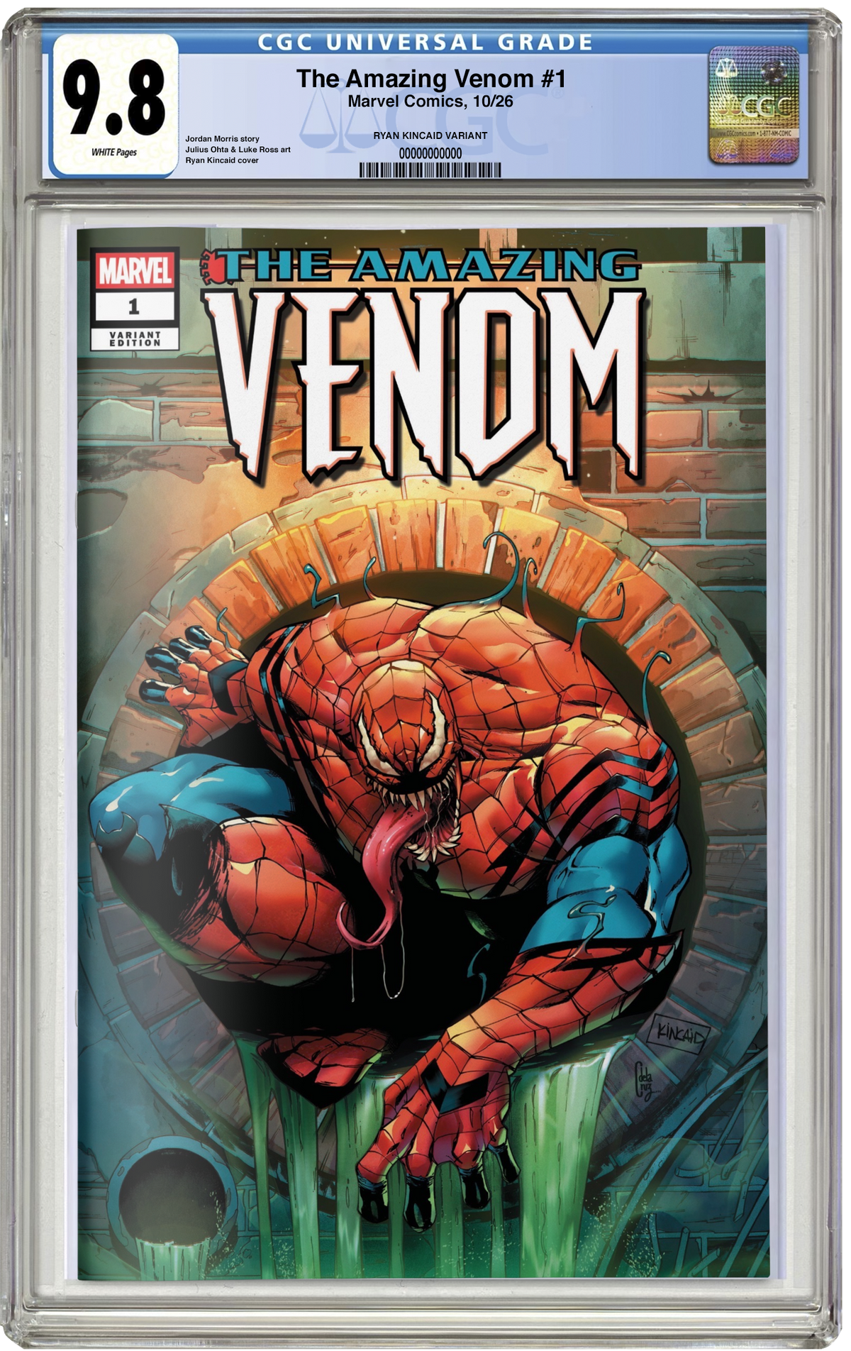 PREORDER: CGC 9.8 Amazing Venom #1 Trade Dress Ryan Kincaid