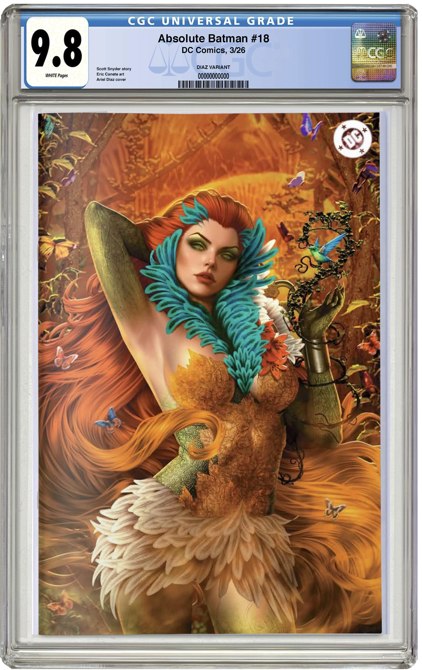 CGC 9.8 Absolute Batman #18 Ariel Diaz Megacon 2026 Exclusive Virgin Variant