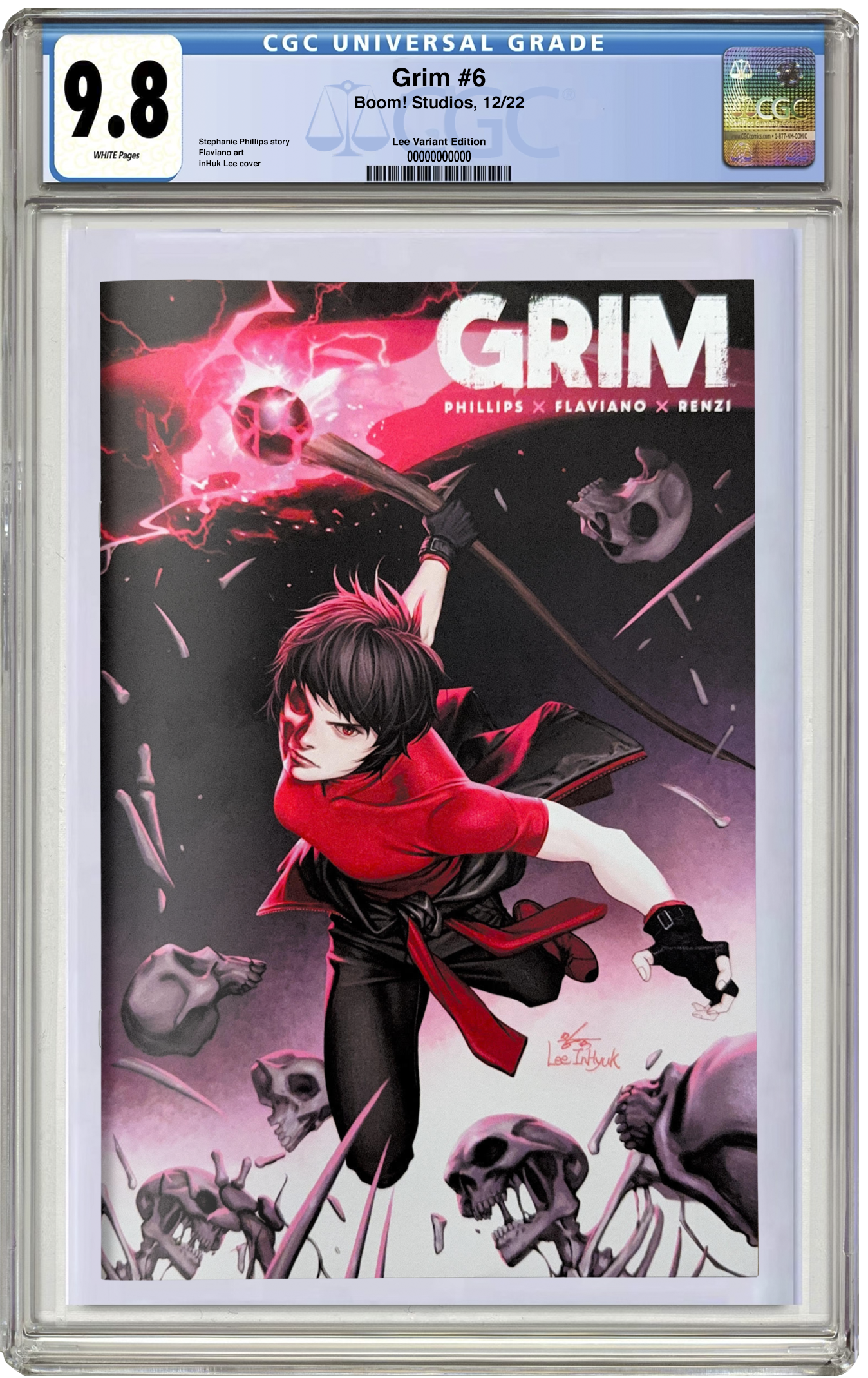 MADE TO ORDER: CGC 9.8 Grim #6 InHyuk Lee Trade Dress Variant
