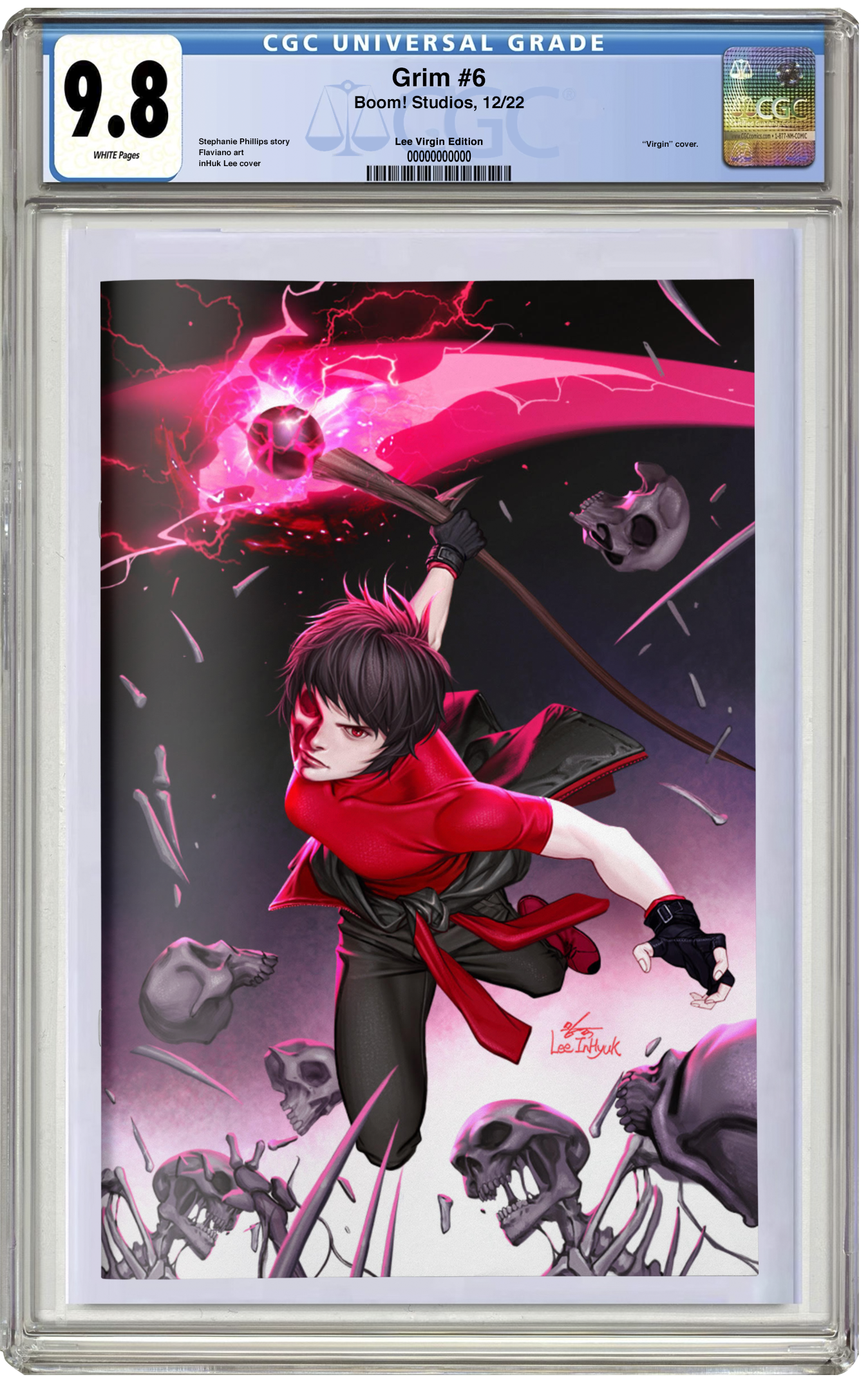 MADE TO ORDER: CGC 9.8 Grim #6 InHyuk Lee Virgin Variant