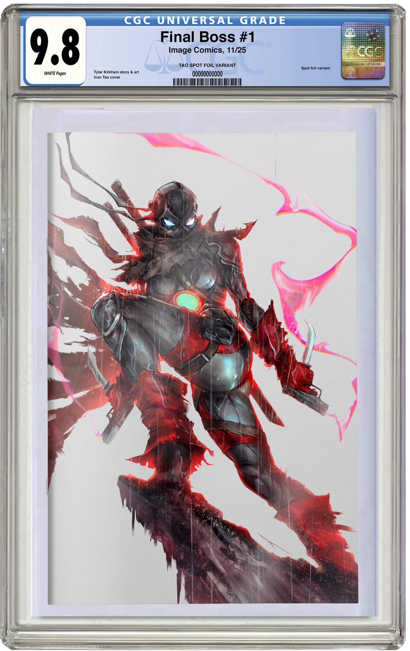 PREORDER: CGC 9.8 Final Boss #1 Ivan Tao Spot Foil Virgin Variant