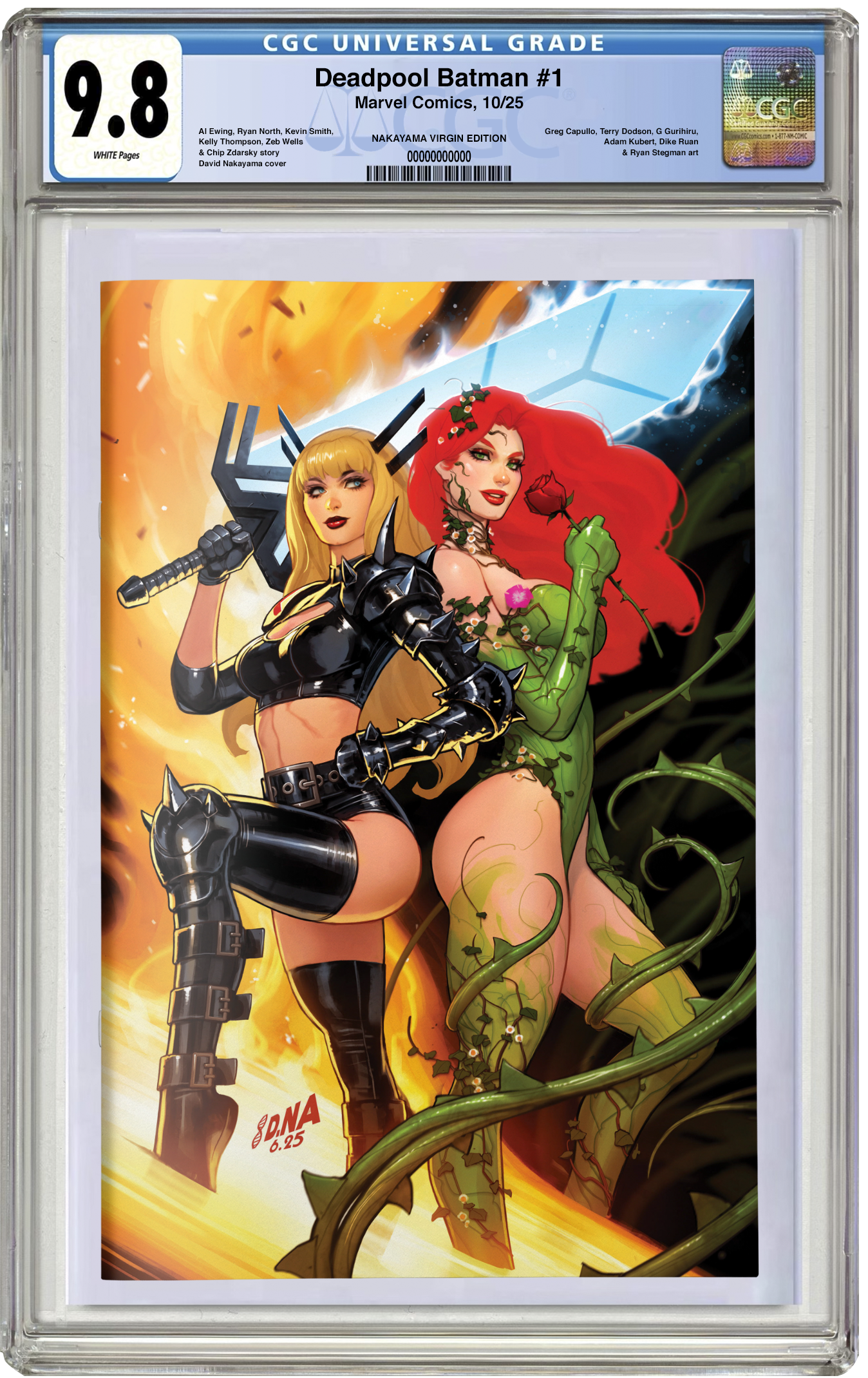 PREORDER: CGC 9.8 Deadpool/Batman #1 David Nakayama Virgin Variant