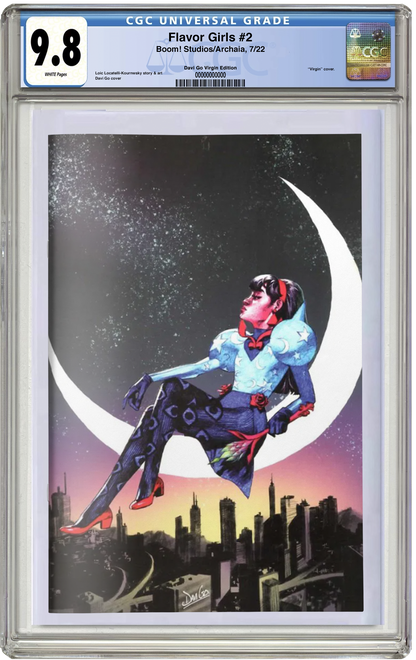 MADE TO ORDER: CGC 9.8 Flavor Girls #1 Davi Go MOON Virgin Variant