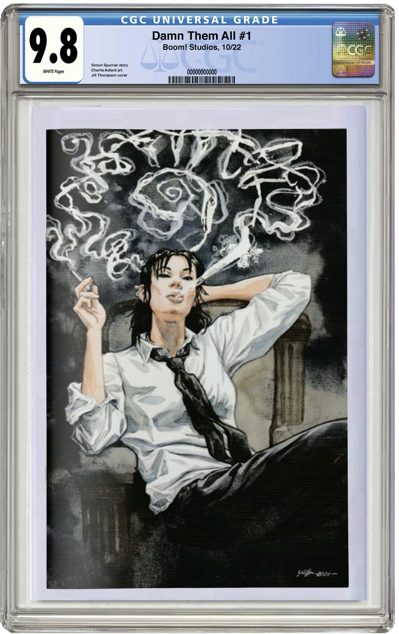 MADE TO ORDER: CGC 9.8 Damn Them All #1 Jill Thompson Virgin Variant