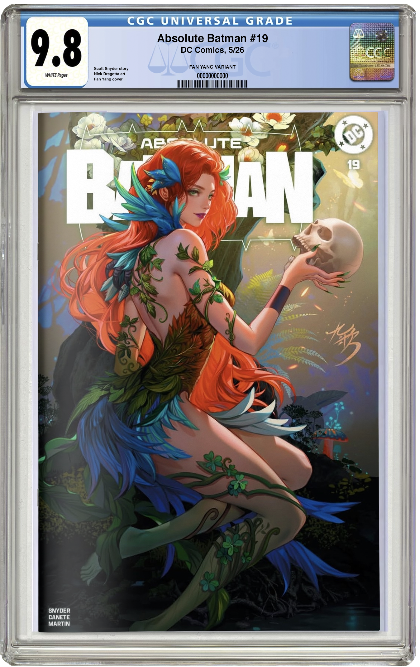 PREORDER: CGC 9.8 Absolute Batman #19 Fan Yang Trade Dress Variant