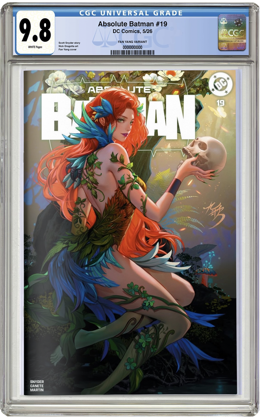 PREORDER: CGC 9.8 Absolute Batman #19 Fan Yang Trade Dress Variant