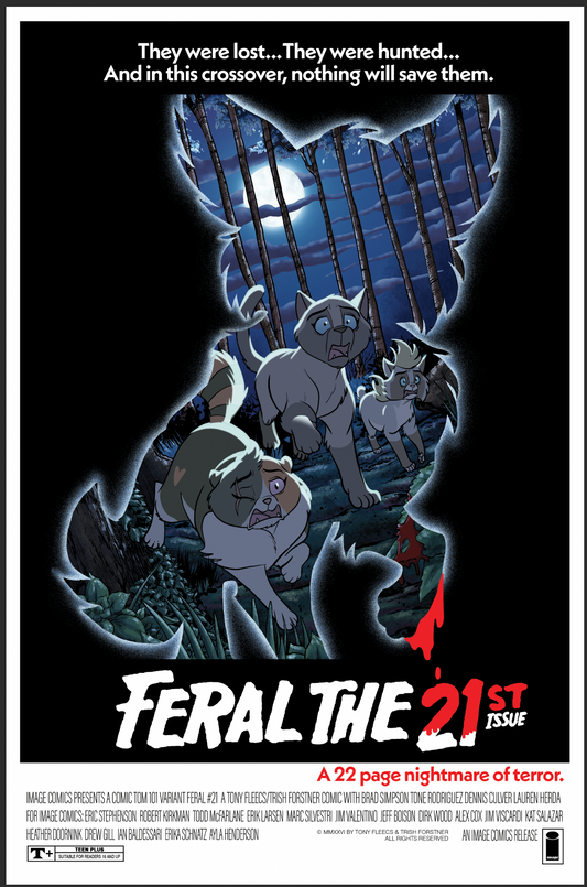 Feral #21 Tony Fleecs & Trish Forstner C2E2 2026 Exclusive Homage Variant