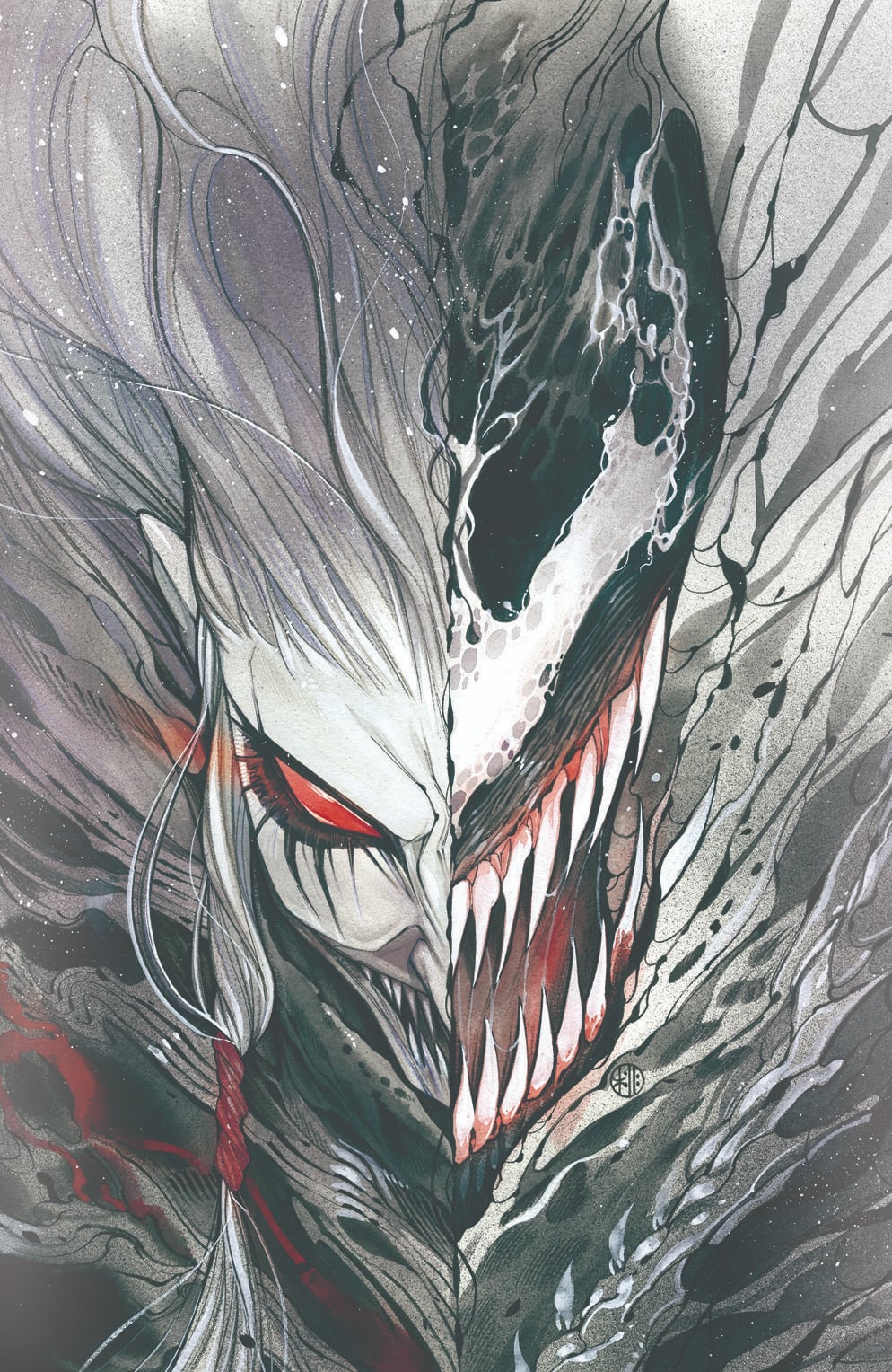 Venom #250 Peach Momoko NYCC Exclusive Foil Virgin Variant