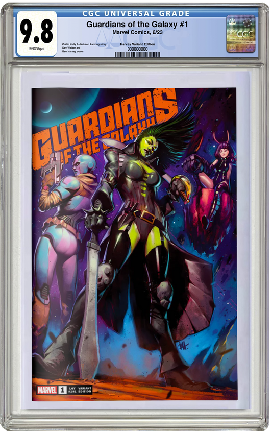 MADE TO ORDER: CGC 9.8 Guardians of the Galaxy #1 (2023) Ben Harvey Trade Dress Variant
